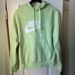 Nike Air Hoodie - Mint Green with White Logo - M
